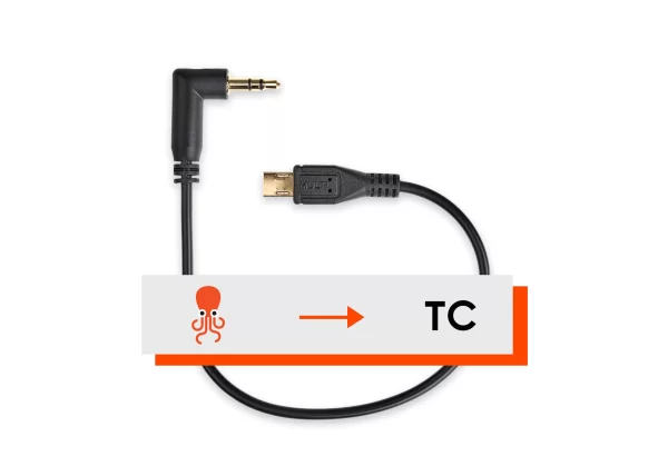 TENTACLE CABLE TIMECODE C24 JACK VERS MICRO USB POUR SONY