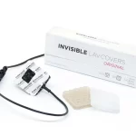 bubblebee industries invisible lav cover original packaging opened and lav mounted