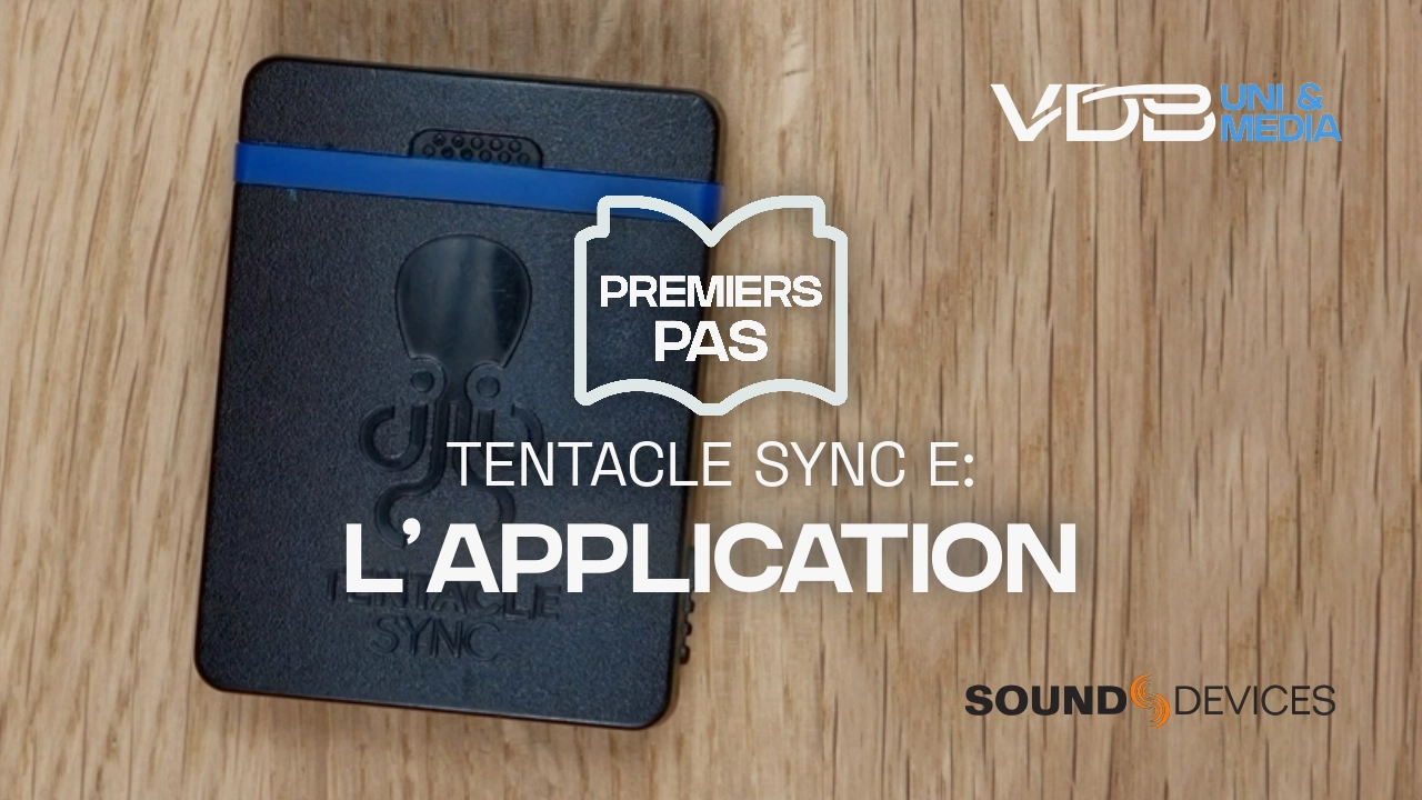 Tentacle Sync E – L’ Application