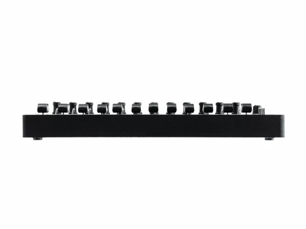 VDB FINGER CONTROL SURFACE 12 Slim Black fader knob front side view