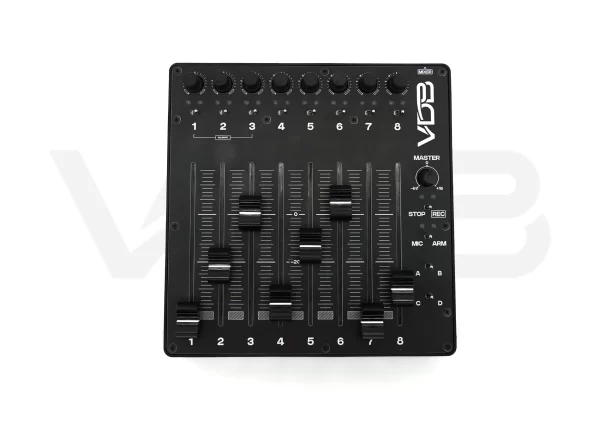 VDB AUDIO FINGER CONTROL SURFACE 8 top face view