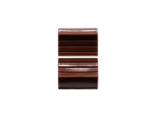 VDB AUDIO FCS FADER KNOB, LARGE VERSION, BROWN face view