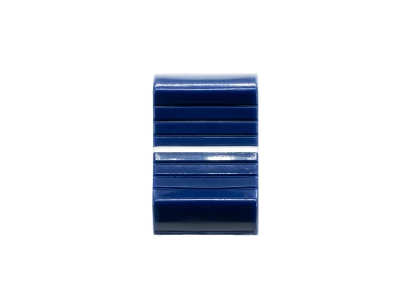 VDB AUDIO FCS FADER KNOB, LARGE VERSION, DARK BLUE face view
