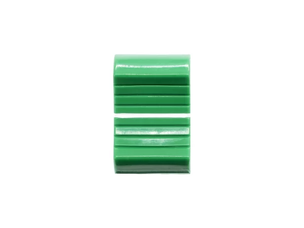 VDB AUDIO FCS FADER KNOB, LARGE VERSION, GREEN face view