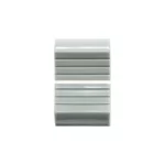 VDB AUDIO FCS FADER KNOB, LARGE VERSION, GREY face view