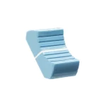 VDB AUDIO FCS FADER KNOB, LARGE VERSION, LIGHT BLUE angled view