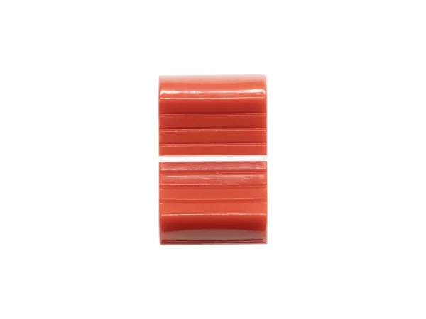VDB AUDIO FCS FADER KNOB, LARGE VERSION, RED face view