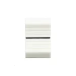 VDB AUDIO FCS FADER KNOB, LARGE VERSION, WHITE face view