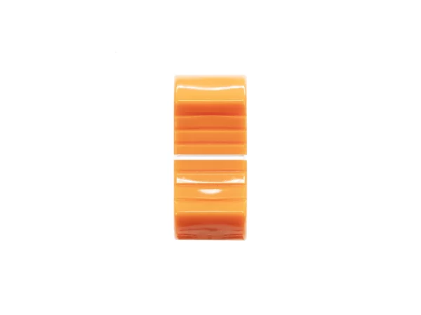 VDB AUDIO FCS FADER KNOB, THIN VERSION, ORANGE face view