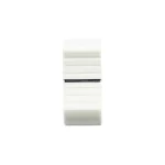 VDB AUDIO FCS FADER KNOB, THIN VERSION, WHITE face view