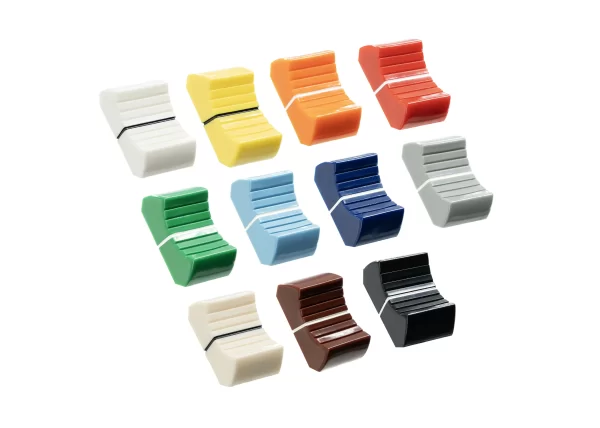 FADER COLOR LARGE KNOB 11 KIT FOR VDB FINGER CONTROL SURFACE angled view