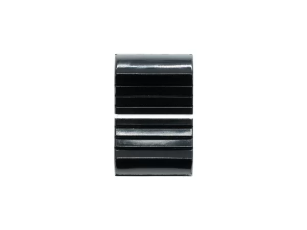 VDB AUDIO FCS FADER KNOB, LARGE VERSION, BLACK vu de face