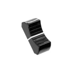 VDB AUDIO FCS FADER KNOB, THIN VERSION, BLACK vu de côté