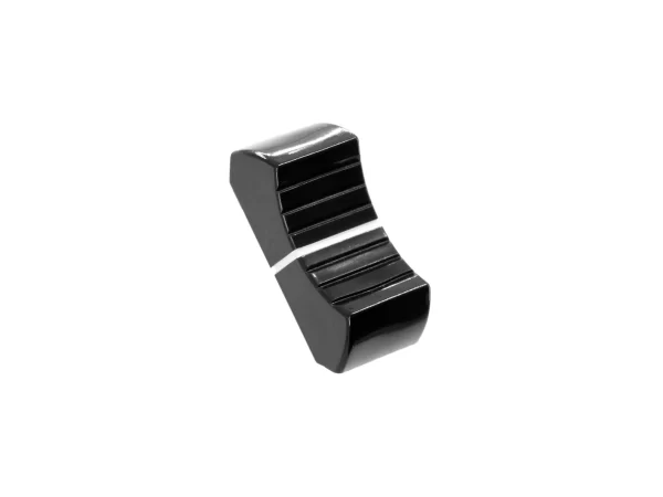 VDB AUDIO FCS FADER KNOB, THIN VERSION, BLACK vu de côté